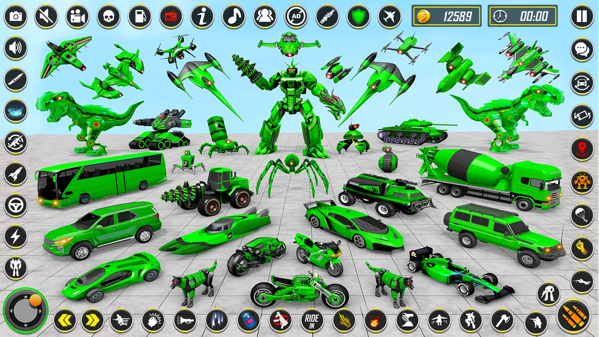 Dino Robot - Car Robot Games screenshot